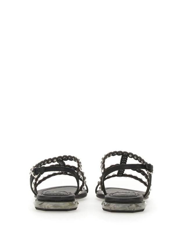 Ash Leather Sandal - ASH - BALAAN 3