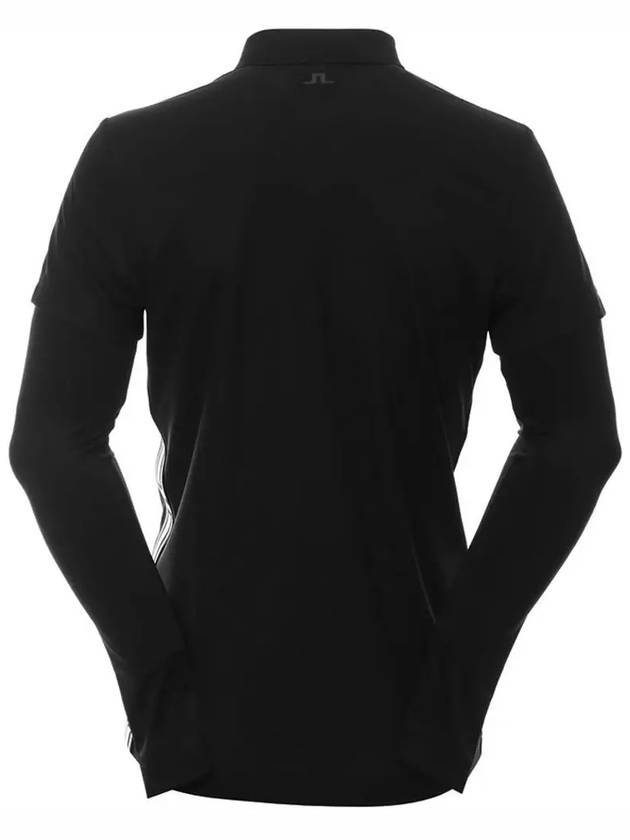 Liam Regular Fit Long Sleeve PK Shirt Black - J.LINDEBERG - BALAAN 3