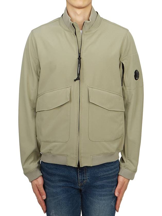 Shell-R Bomber Jacket Sage - CP COMPANY - BALAAN 3