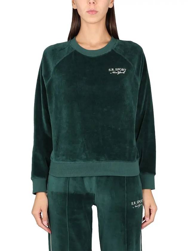 SR Sports Sweatshirt CR751 Green - SPORTY & RICH - BALAAN 2