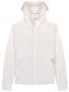 Gabardine PD Metropolis Logo Badge Button Hoodie White - CP COMPANY - BALAAN 2