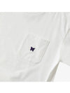 Crew Neck Poly Jersey Short Sleeve T-Shirt White - NEEDLES - BALAAN 4