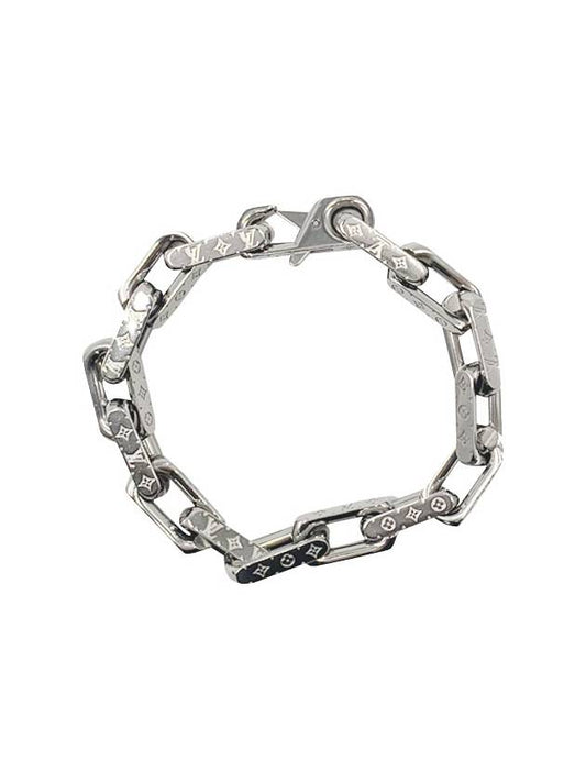 Monogram Chain Bracelet Silver - LOUIS VUITTON - BALAAN 2