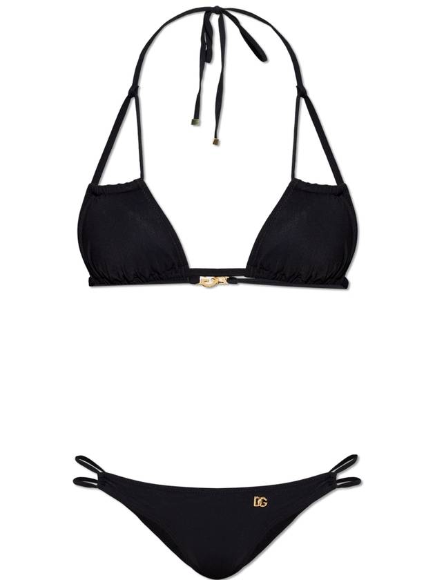 Dolce & Gabbana Two-piece Swimsuit, Women's, Black - DOLCE&GABBANA - BALAAN 1