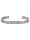 Number Slim Curve Bracelet Silver - MAISON MARGIELA - BALAAN 2