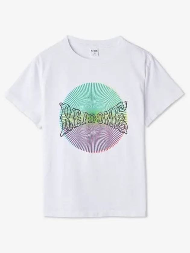 Classic Spiral Short Sleeve T-Shirt Optic White - RE/DONE - BALAAN 2