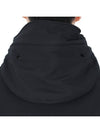 Men's Shell R Drawstring Goggle Hooded Jacket Black - CP COMPANY - BALAAN 11