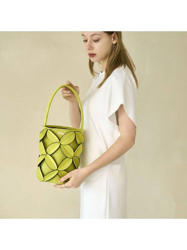 Bag leaf bucket bag cream yellow - SUIN - BALAAN 1