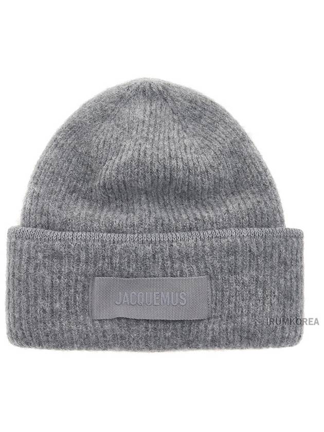 The Gros Grain Beanie Grey - JACQUEMUS - BALAAN 2