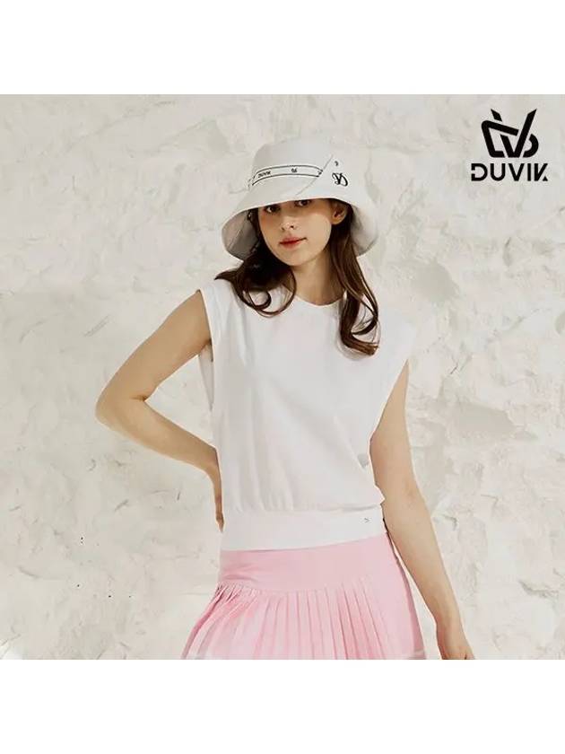 Overfit Blouson Sleeveless T-Shirt DD2WTS107DB - DUVIK - BALAAN 3