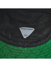 Intrecciato Pattern Bucket Hat Green - BOTTEGA VENETA - BALAAN.