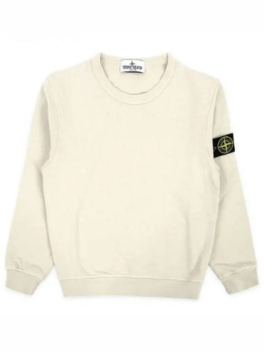 Stone Kids Waffen Patch Round Neck Sweatshirt Beige 801661340 V0091 10 12A 271570 1065481 - MONCLER - BALAAN 1