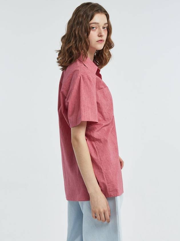 Wide Sleeves Shirt Red - MANAVIS7 - BALAAN 3