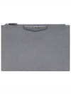 Women's Antigona Medium Clutch Bag Grey - GIVENCHY - BALAAN.