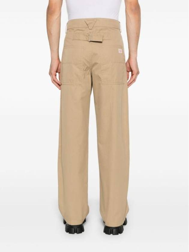 Twill Cargo Straight Pants Beige - BOTTEGA VENETA - BALAAN 5