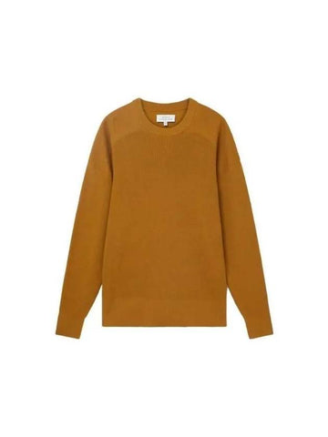 PARKE crew neck wool knit SNM 1044 TAPENADE - STUDIO NICHOLSON - BALAAN 1