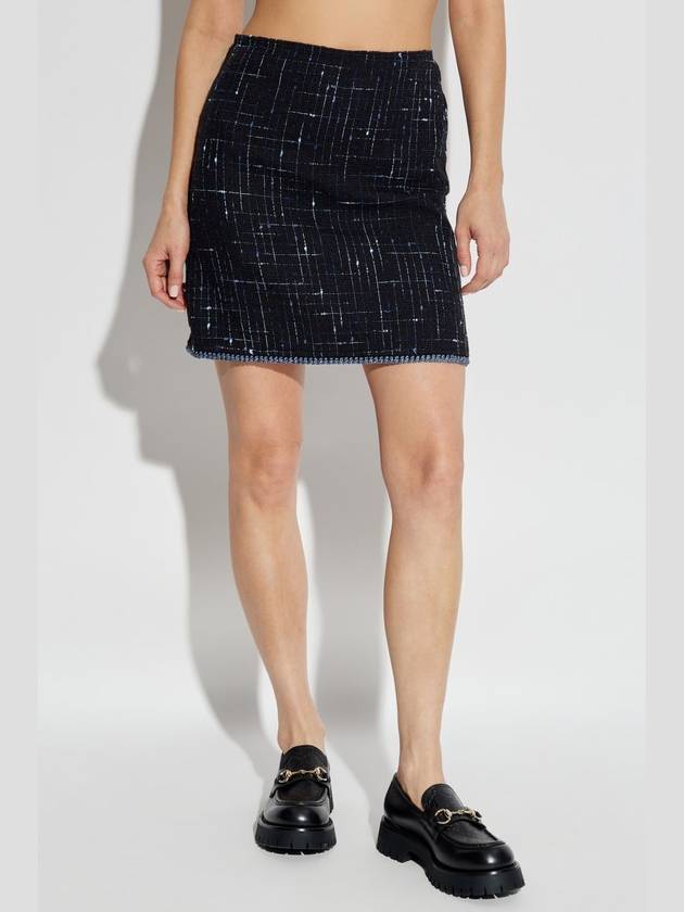 Etro Tweed Skirt, Women's, Black - ETRO - BALAAN 3