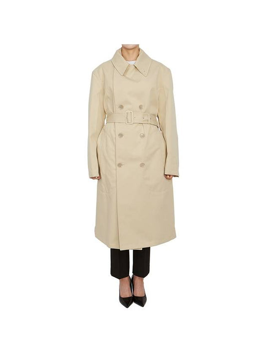 Military Double Breasted Trench Coat Beige - LEMAIRE - BALAAN 2