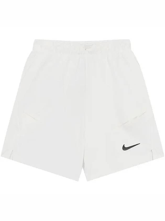 Court Advantage Dri Fit 7 Inch Tennis Shorts White - NIKE - BALAAN 3