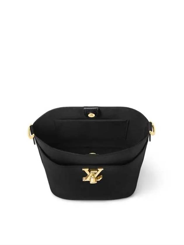 Lock And Walk Shoulder Bag Black - LOUIS VUITTON - BALAAN 5