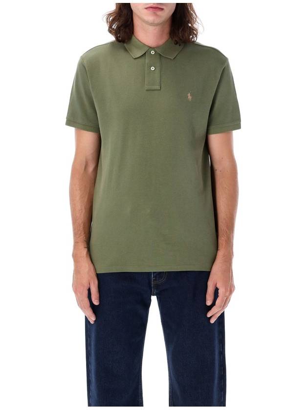 Classic PK Shirt Green - POLO RALPH LAUREN - BALAAN 2