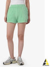 Women's SRC Terry Shorts Green SH933KE TERRY SHORTS PANTS - SPORTY & RICH - BALAAN 2