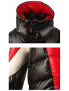 Men's Anthime Back Logo Padding Black Red - MONCLER - BALAAN 7