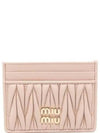 Materasse Nappa Leather Card Wallet Powder Pink - MIU MIU - BALAAN 2