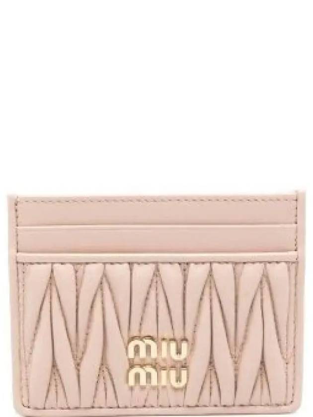 Materasse Nappa Leather Card Wallet Powder Pink - MIU MIU - BALAAN 2