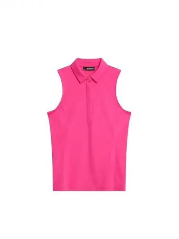 Golf Women s Dena Sleeveless Top Fuchsia Purple GWJ09009Q116 Domestic Product - J.LINDEBERG - BALAAN 1