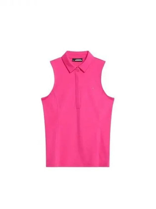 Golf Women s Dena Sleeveless Top Fuchsia Purple GWJ09009Q116 Domestic Product - J.LINDEBERG - BALAAN 1