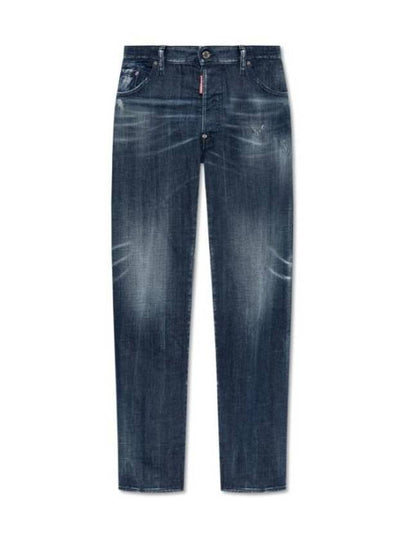 Milky Way Wash Denim Jeans Navy - DSQUARED2 - BALAAN 2