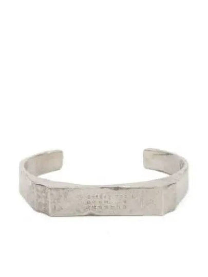 Number Motif Cuff Bracelet Silver - MAISON MARGIELA - BALAAN 2