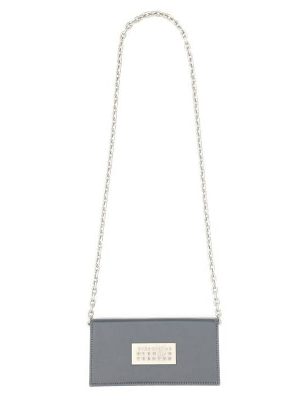 MM6 Wallet SB6ZI0011 P6692T8171 GRAY - MAISON MARGIELA - BALAAN 1