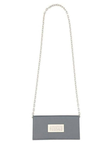 MM6 Wallet SB6ZI0011 P6692T8171 GRAY - MAISON MARGIELA - BALAAN 1