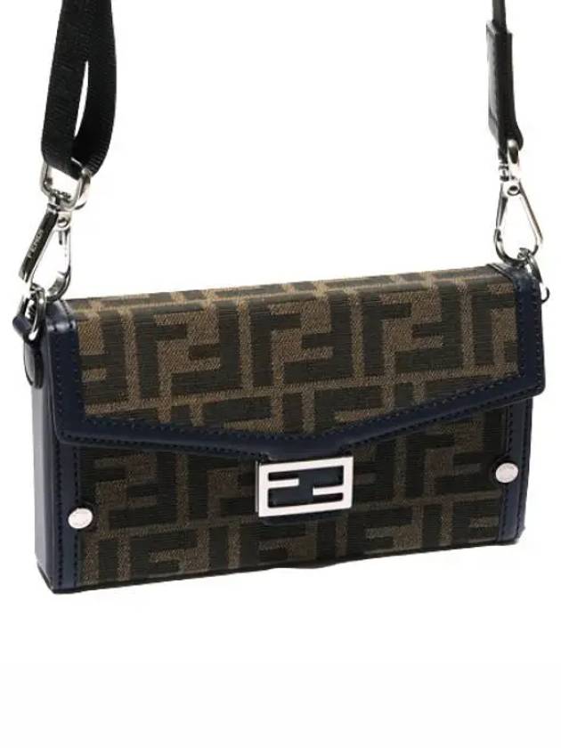 Soft Trunk Baguette Fabric Phone Pouch Bag Men s Cross - FENDI - BALAAN 1