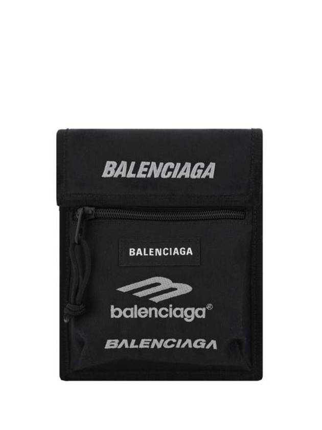 Explorer Small Logo Strap Cross Bag Black - BALENCIAGA - BALAAN 2