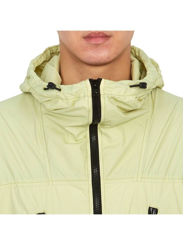 Skin Touch Nylon TC Hooded Jacket Green - STONE ISLAND - BALAAN 7