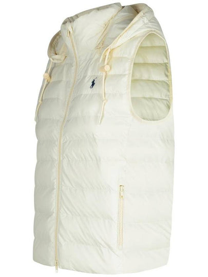 Polo Ralph Lauren Cream Nylon Vest - POLO RALPH LAUREN - BALAAN 2