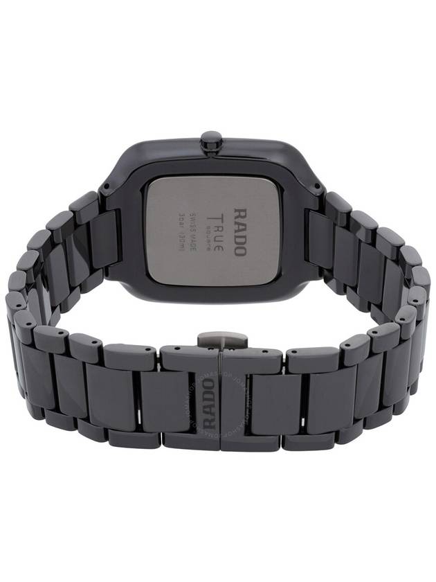 Rado True Square Thinline Quartz Black Dial Unisex Watch R27054162 - RADO - BALAAN 3