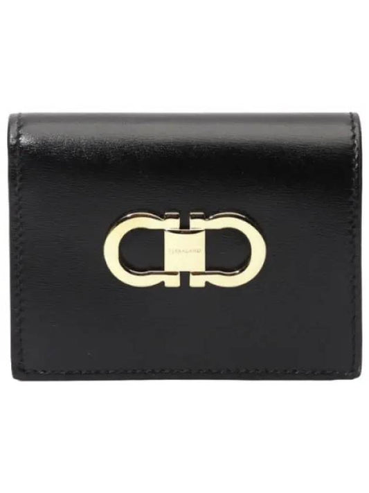 Ferragamo Gancini compact wallet women s - SALVATORE FERRAGAMO - BALAAN 1