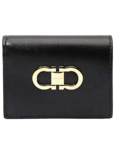 Ferragamo Gancini compact wallet - SALVATORE FERRAGAMO - BALAAN 1