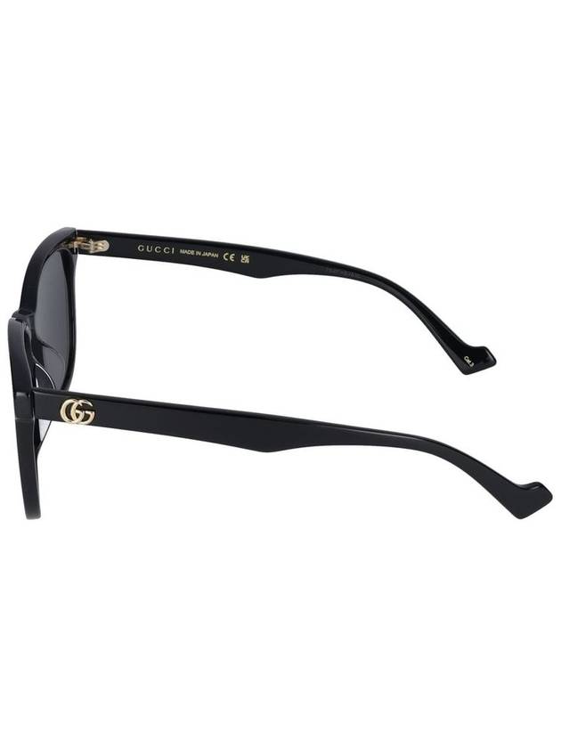 Eyewear Square Horn-Rim Sunglasses Black - GUCCI - BALAAN 4