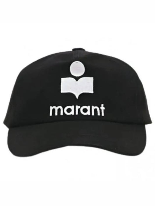 Tyron Logo Ball Cap Black - ISABEL MARANT - BALAAN 1