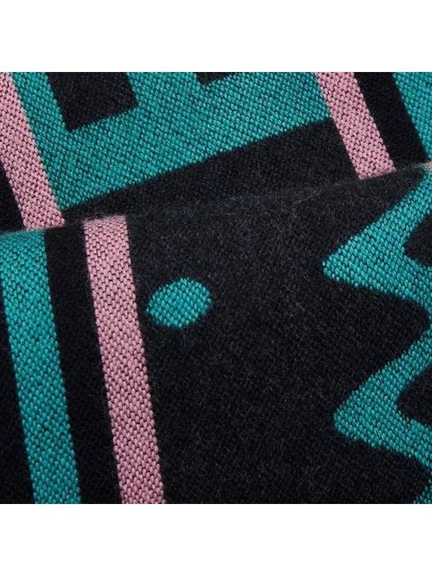 Logo Print Reversible Wool Scarf M2A150GM461 - PAUL SMITH - BALAAN 4