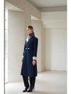 V-neck unbalanced long coat - CAHIERS - BALAAN 5