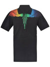 12th Anniversary Rainbow Wing PK T Shirt CMGB001S181950071088 - MARCELO BURLON - BALAAN 3