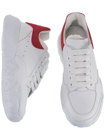 Court Trainer Red Tab Low Top Sneakers White - ALEXANDER MCQUEEN - BALAAN 2