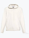 Stellina Super Stretch Cotton Fleece Hoodie Plaster - STONE ISLAND - BALAAN 2