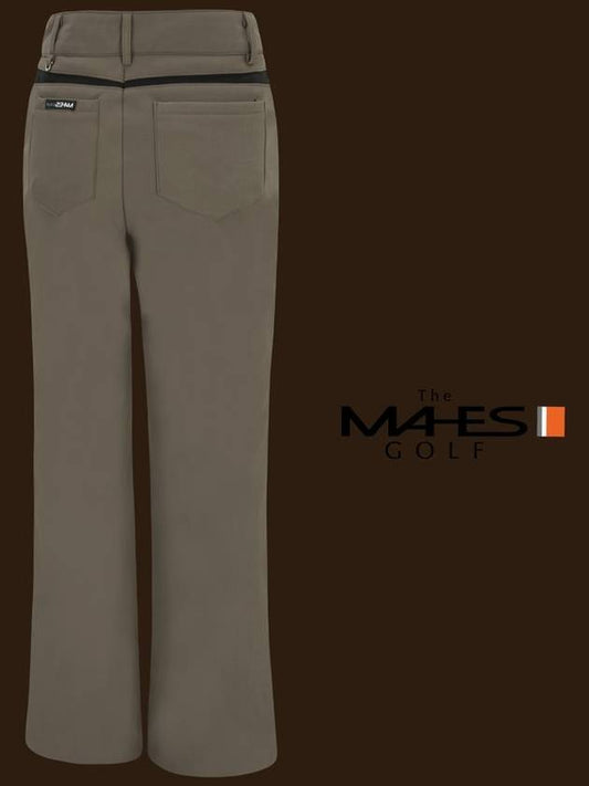 Pants Orange Label Brushed Bonding Stretch Boot Cut GPW8029 - MAHES - BALAAN 2